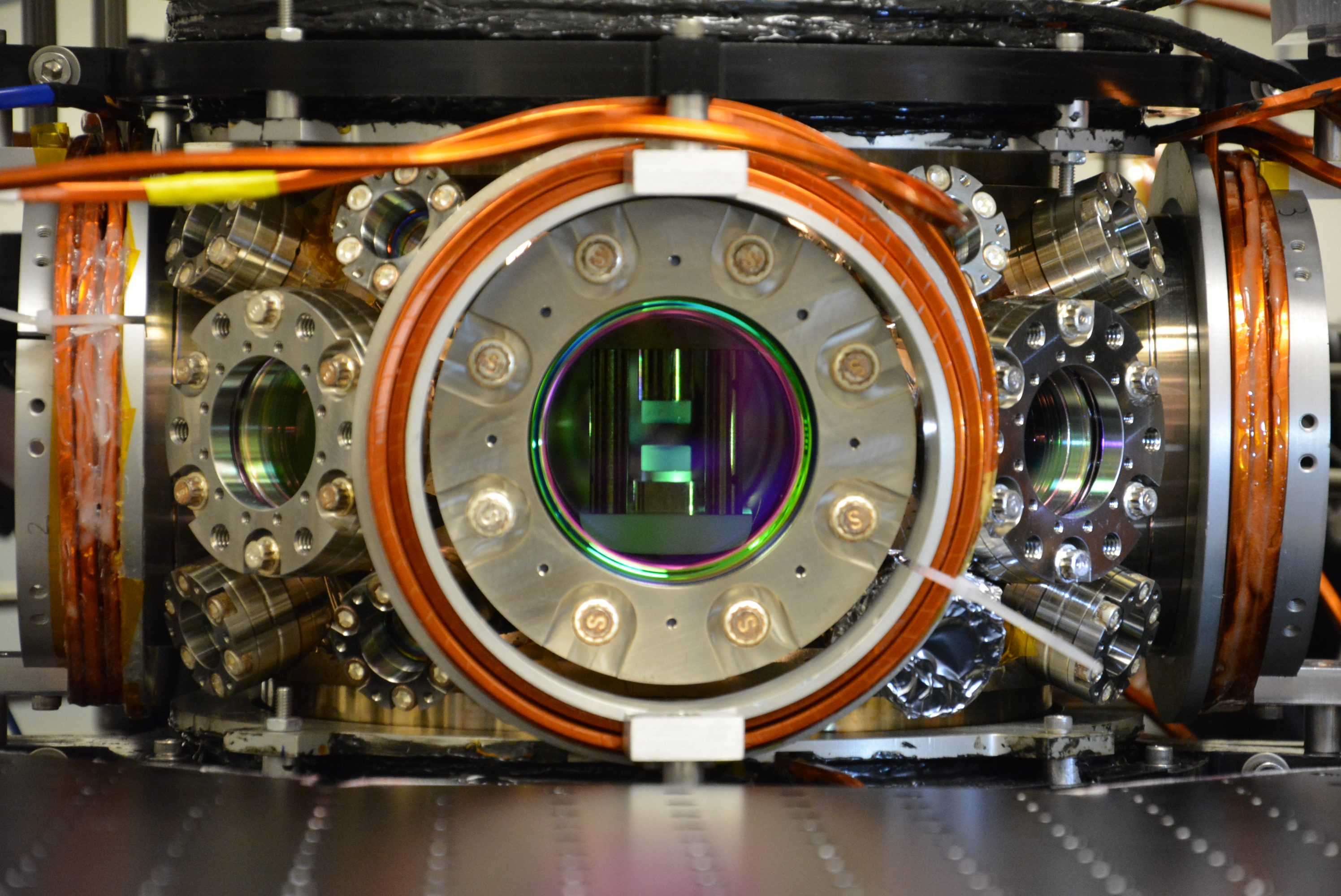 Quantum-optical spin glass